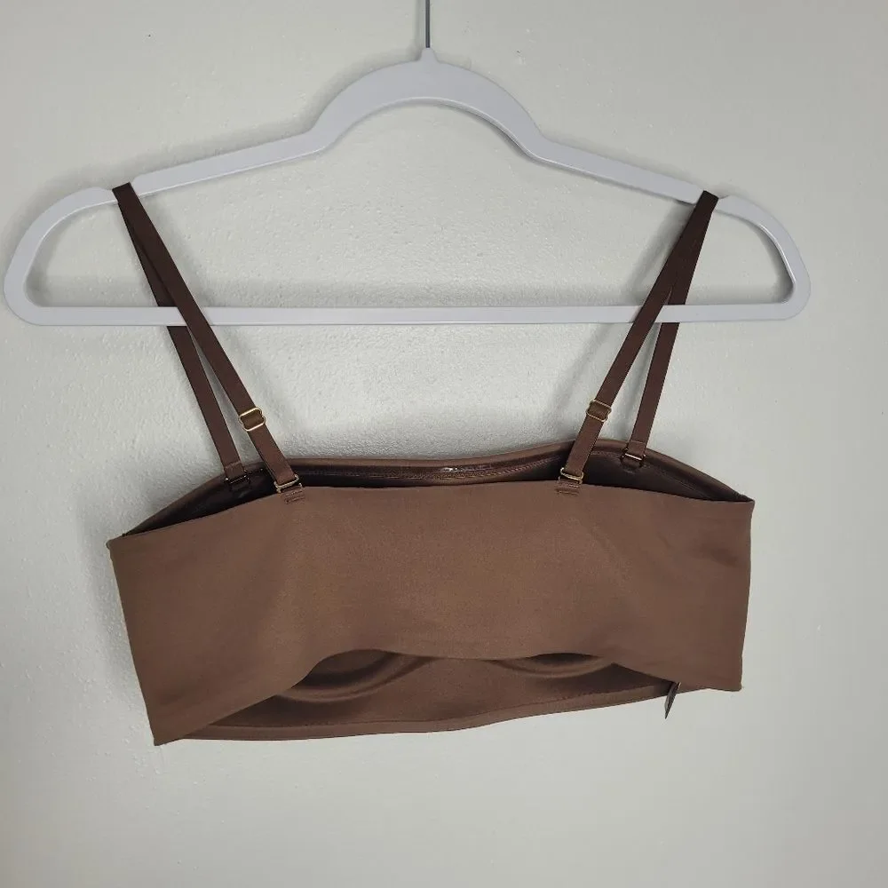 Victoria's secret brown Lightly lined No wire adjustable strap bra size Medium